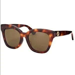 Gucci | Accessories | Gucci Havana Brown Sunglasses Gg029s  display picture 3